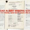 Original script shows missing scene