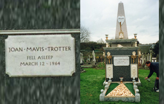 Joan Mavis Trotter Grave