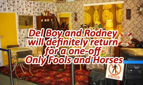 Del Boy and Rodney will definitely return for a one-off Only Fools and Horses sketch for Sport Relief