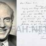 Lennard Pearce Letter
