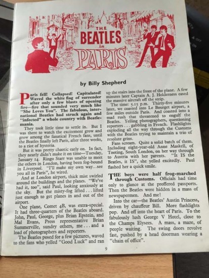 Beatles article