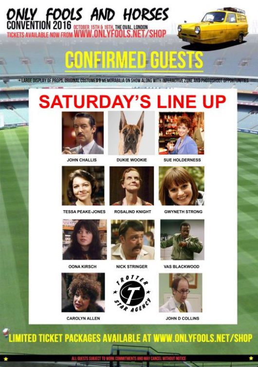 saturday only fools lineup