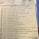 BBC props lists & scripts