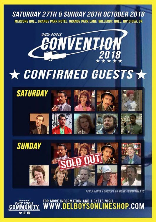 Convention for 2018 Only Fools and Horses