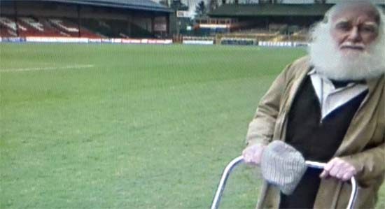 Buster Merryfield at Dean Court